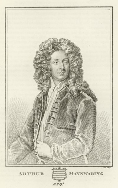 Arthur Maynwaring, Esquire by Godfrey Kneller